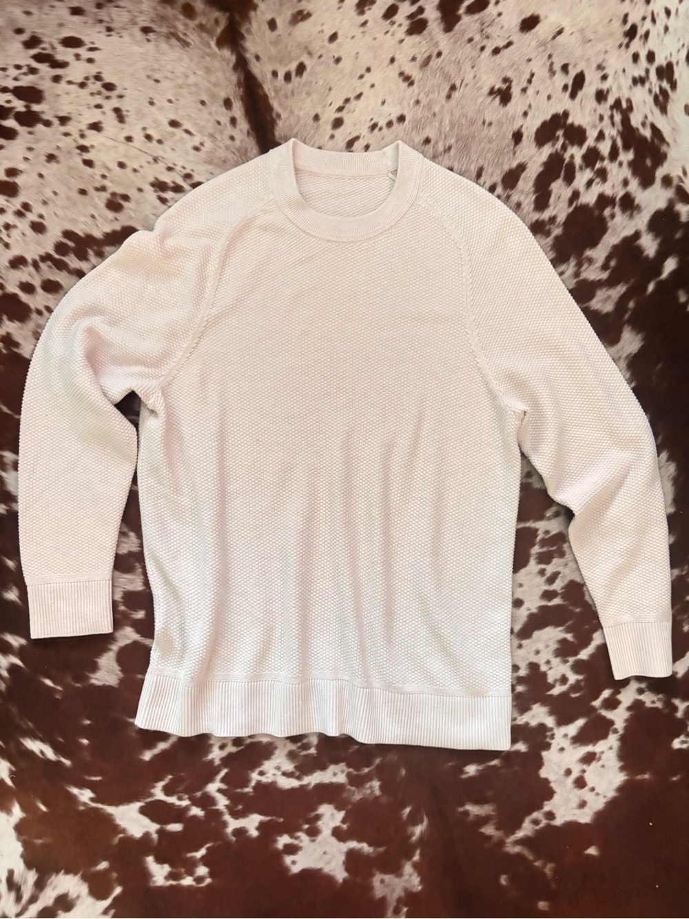 lululemon‎ athletica Cream Crewneck Sweater size small